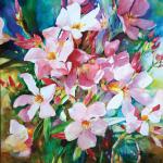 Only Oleander
20" x 16"
Watercolor on Aquabord
$1600